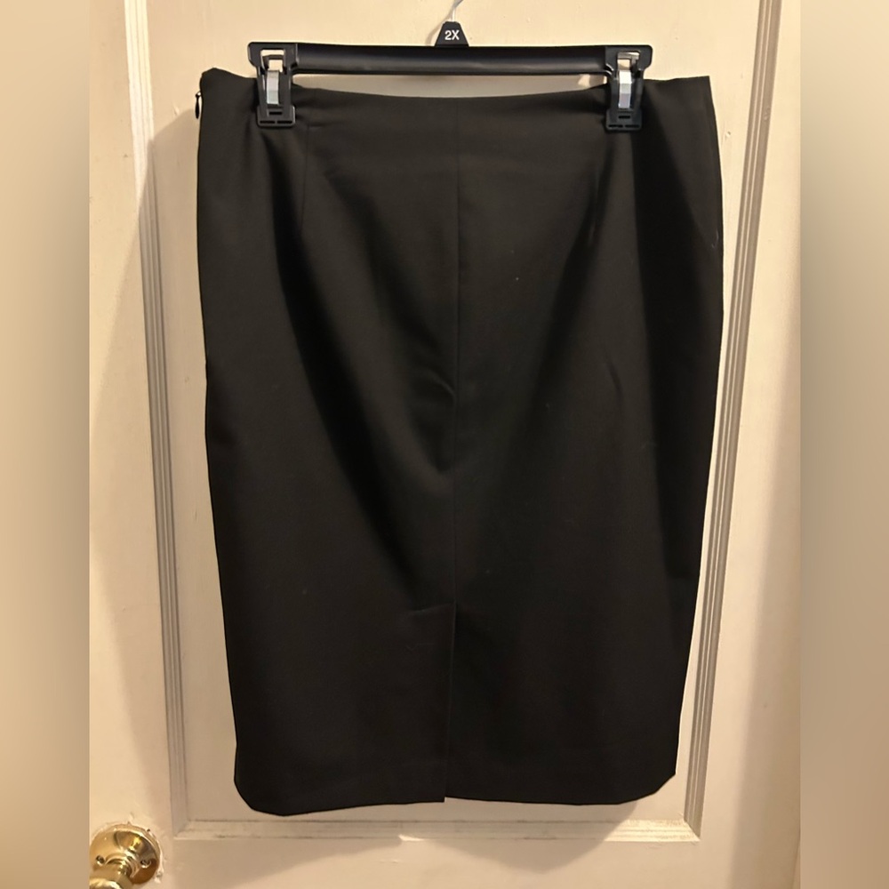 Lauren Ralph Lauren black career pencil‎ skirt 8